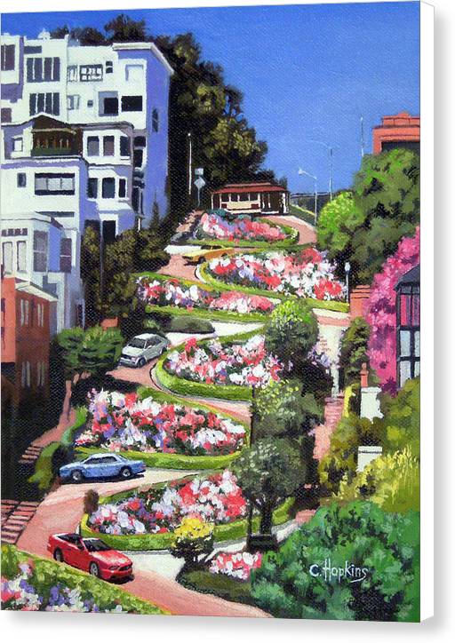 Outlets Lombard Street Print, San Francisco