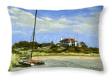 Bailey's Beach Newport Rhode Island - Throw Pillow