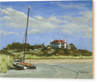 Bailey's Beach Newport Rhode Island - Wood Print