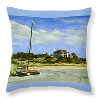 Bailey's Beach Newport Rhode Island - Throw Pillow