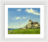 Castle Hill Inn Newport Rhode Island - Framed Print