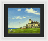 Castle Hill Inn Newport Rhode Island - Framed Print