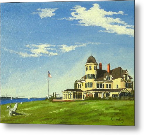 Castle Hill Inn Newport Rhode Island - Metal Print