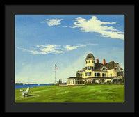 Castle Hill Inn Newport Rhode Island - Framed Print