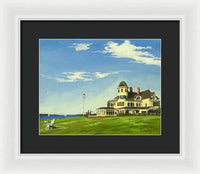 Castle Hill Inn Newport Rhode Island - Framed Print