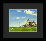 Castle Hill Inn Newport Rhode Island - Framed Print