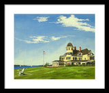 Castle Hill Inn Newport Rhode Island - Framed Print