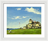 Castle Hill Inn Newport Rhode Island - Framed Print