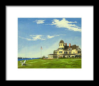 Castle Hill Inn Newport Rhode Island - Framed Print