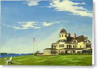 Castle Hill Inn Newport Rhode Island - Greeting Card