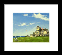 Castle Hill Inn Newport Rhode Island - Framed Print