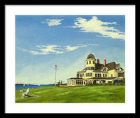 Castle Hill Inn Newport Rhode Island - Framed Print