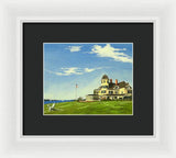 Castle Hill Inn Newport Rhode Island - Framed Print