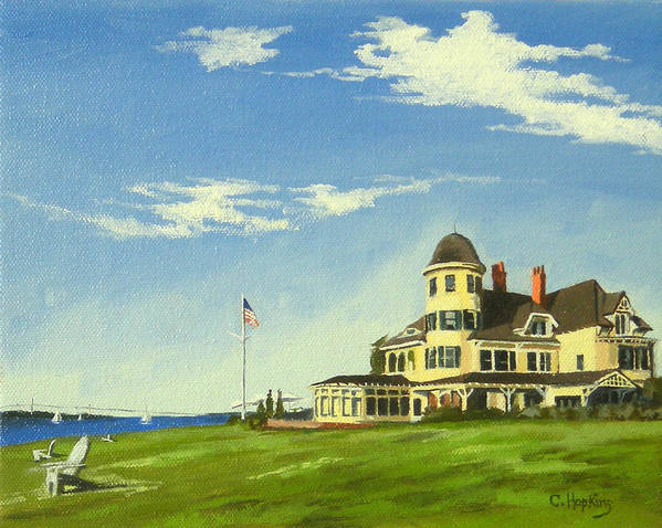 Castle Hill Inn Newport Rhode Island - Art Print