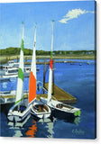 Chatham Harbor Boats Chatham Cape Cod Massachusetts - Acrylic Print