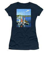 Chatham Harbor Boats Chatham Cape Cod Massachusetts - Women's T-Shirt