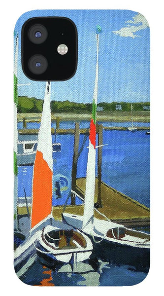 Chatham Harbor Boats Chatham Cape Cod Massachusetts - Phone Case