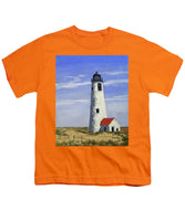 Great Point Lighthouse Nantucket Massachusetts - Youth T-Shirt