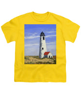 Great Point Lighthouse Nantucket Massachusetts - Youth T-Shirt