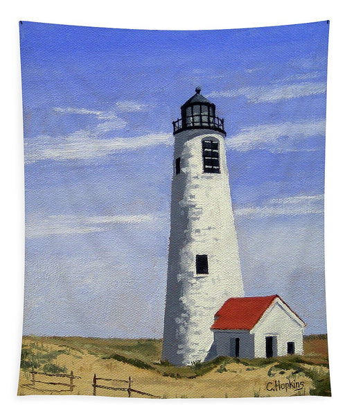 Great Point Lighthouse Nantucket Massachusetts - Tapestry