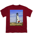 Great Point Lighthouse Nantucket Massachusetts - Youth T-Shirt