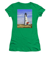 Great Point Lighthouse Nantucket Massachusetts - Women's T-Shirt