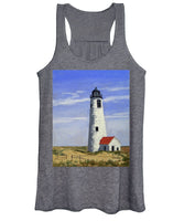 Great Point Lighthouse Nantucket Massachusetts - Women's Tank Top