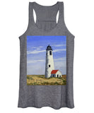 Great Point Lighthouse Nantucket Massachusetts - Women's Tank Top