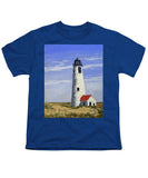 Great Point Lighthouse Nantucket Massachusetts - Youth T-Shirt