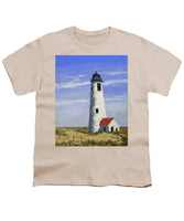 Great Point Lighthouse Nantucket Massachusetts - Youth T-Shirt