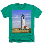 Great Point Lighthouse Nantucket Massachusetts - Heathers T-Shirt