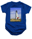 Great Point Lighthouse Nantucket Massachusetts - Baby Onesie