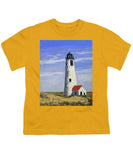 Great Point Lighthouse Nantucket Massachusetts - Youth T-Shirt