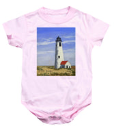 Great Point Lighthouse Nantucket Massachusetts - Baby Onesie