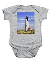 Great Point Lighthouse Nantucket Massachusetts - Baby Onesie