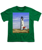 Great Point Lighthouse Nantucket Massachusetts - Youth T-Shirt