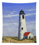 Great Point Lighthouse Nantucket Massachusetts - Tapestry