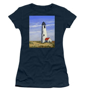 Great Point Lighthouse Nantucket Massachusetts - Women's T-Shirt