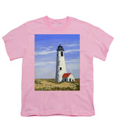 Great Point Lighthouse Nantucket Massachusetts - Youth T-Shirt