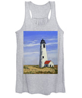 Great Point Lighthouse Nantucket Massachusetts - Women's Tank Top