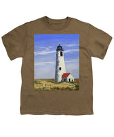 Great Point Lighthouse Nantucket Massachusetts - Youth T-Shirt