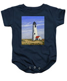 Great Point Lighthouse Nantucket Massachusetts - Baby Onesie