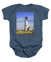 Great Point Lighthouse Nantucket Massachusetts - Baby Onesie