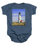 Great Point Lighthouse Nantucket Massachusetts - Baby Onesie