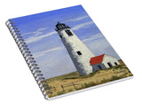 Great Point Lighthouse Nantucket Massachusetts - Spiral Notebook