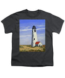 Great Point Lighthouse Nantucket Massachusetts - Youth T-Shirt