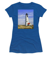 Great Point Lighthouse Nantucket Massachusetts - Women's T-Shirt