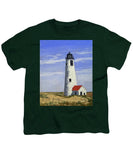 Great Point Lighthouse Nantucket Massachusetts - Youth T-Shirt