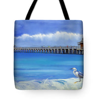 Naples Pier Naples Florida - Tote Bag