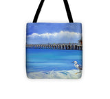 Naples Pier Naples Florida - Tote Bag